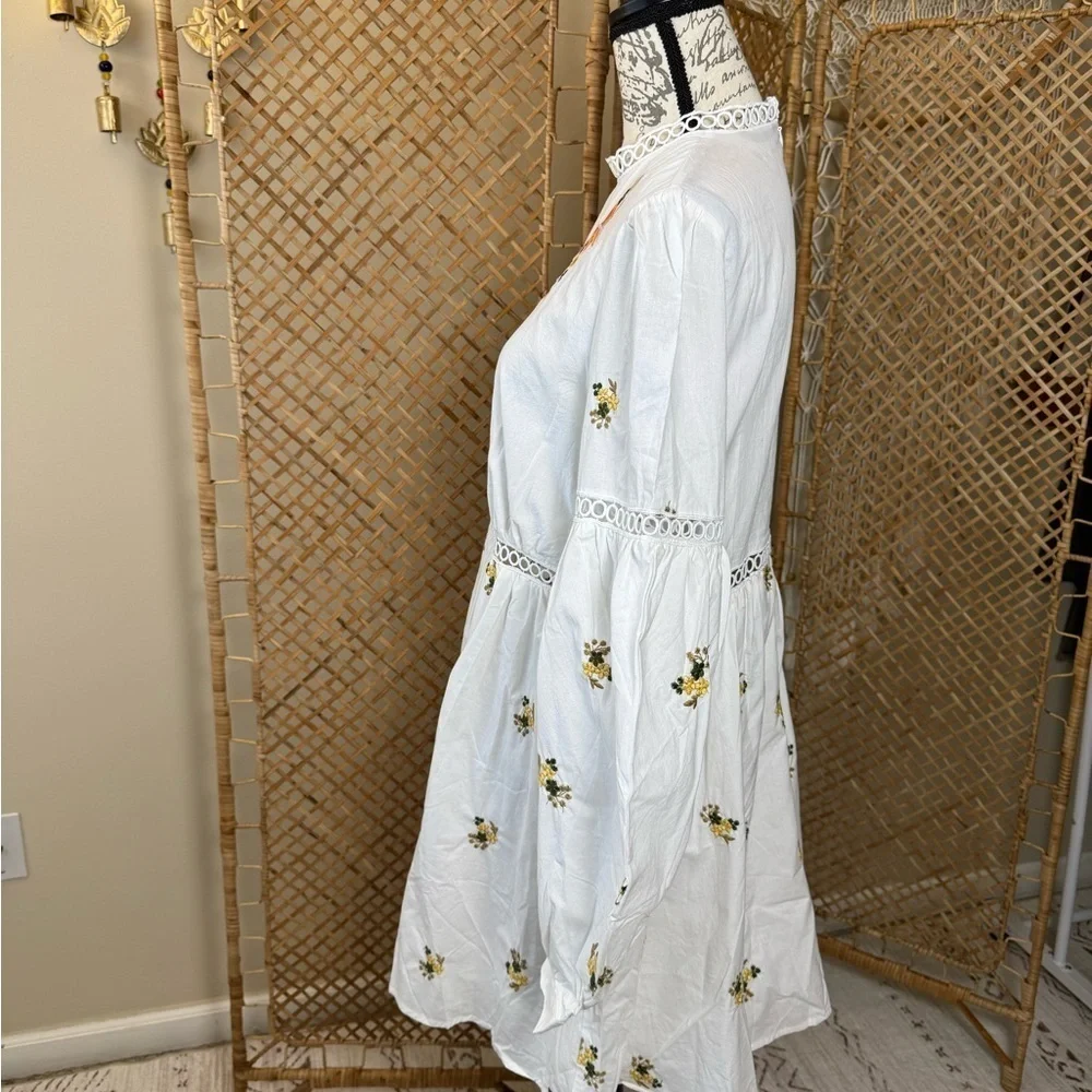 Baby Doll Embroidered Dress